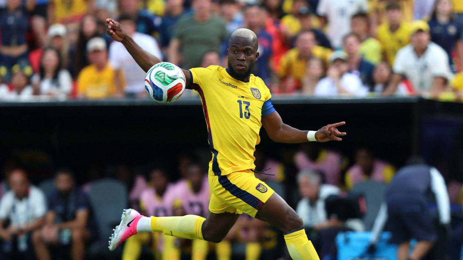 Enner Valencia: "Vamos a intentar luchar hasta el final y conseguir los tres puntos"