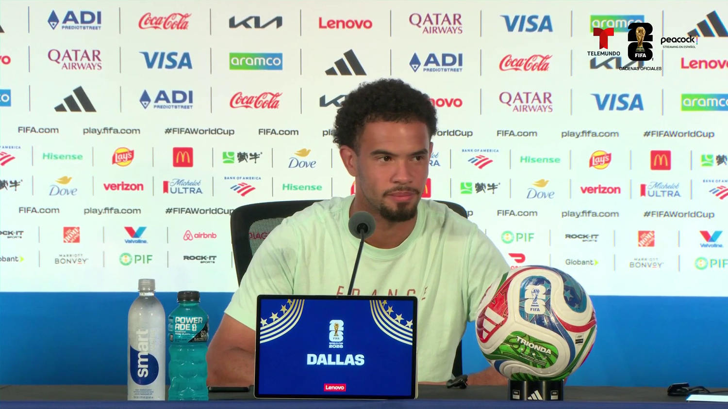 Zaïre-Emery: “Somos Francia y no le tenemos miedo a nadie”