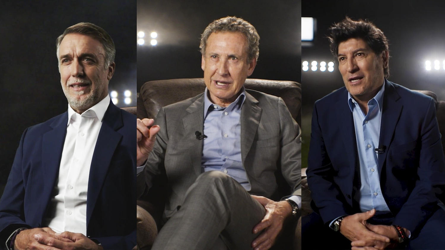 Tres leyendas del fútbol latinoamericano recuerdan las emociones de jugar un Mundial