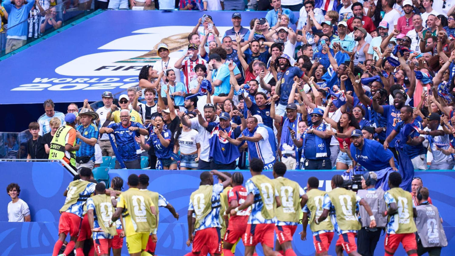 ¡Fiesta en Miami!: así se gritan los goles entre Uruguay y Cabo Verde