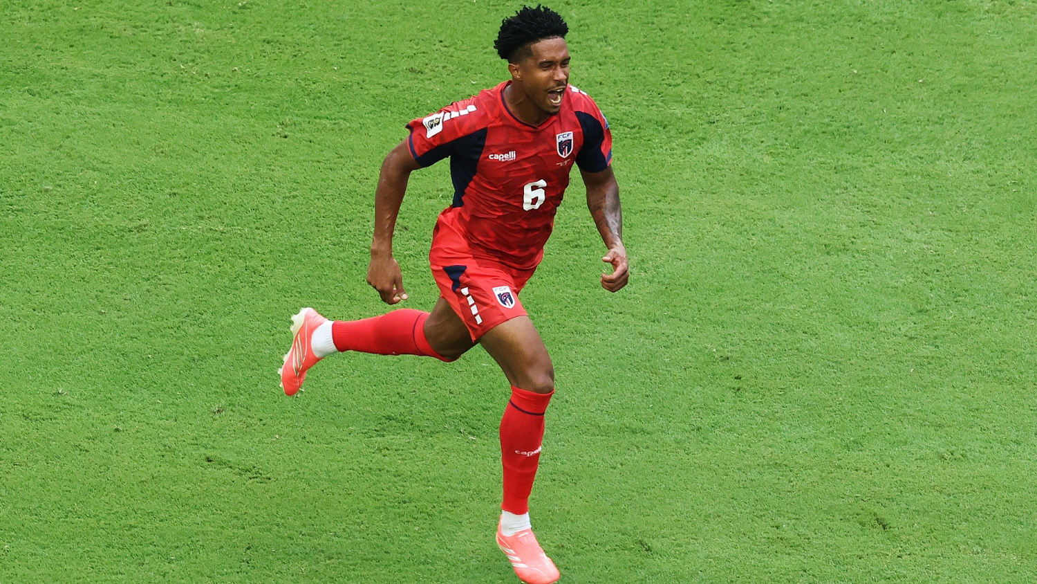 Kevin Pina marca un golazo histórico de tiro libre y adelanta a Cabo Verde