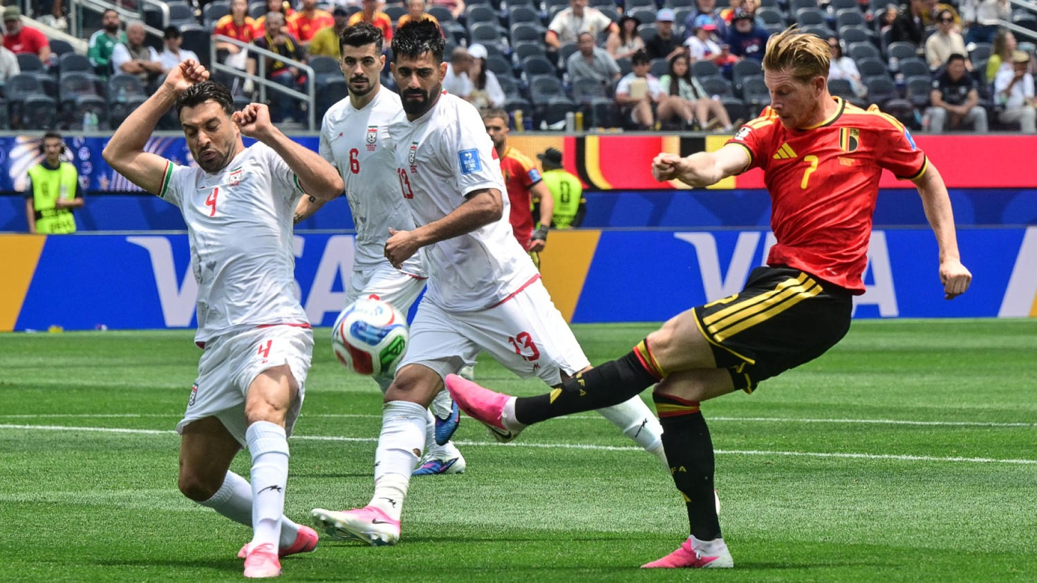 Bélgica no pasa del empate contra Irán en el Mundial 2026.