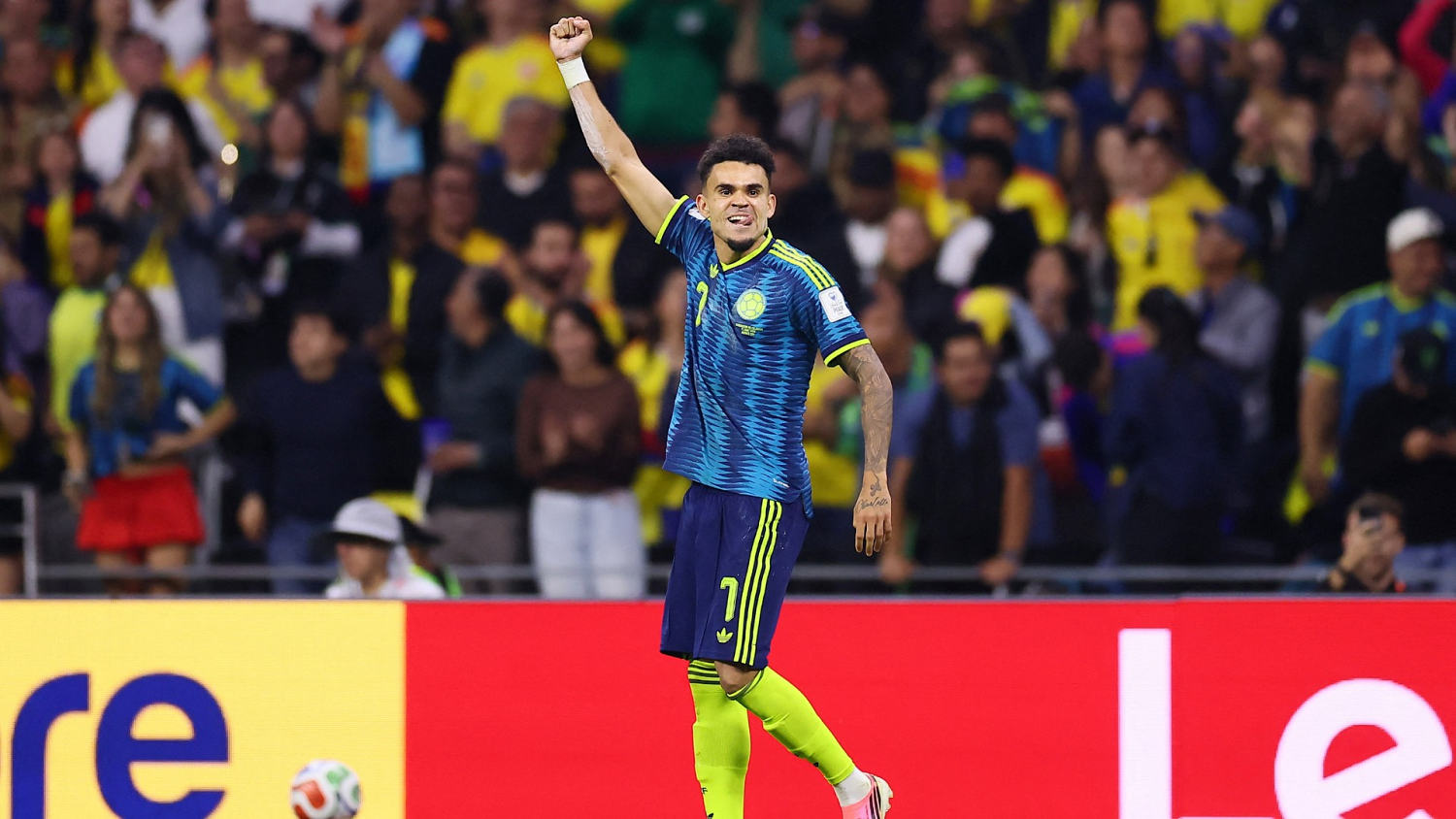 ¡Colombia vuelve a ponerse arriba! Luis Díaz marca el 2-1 ante Uzbekistán