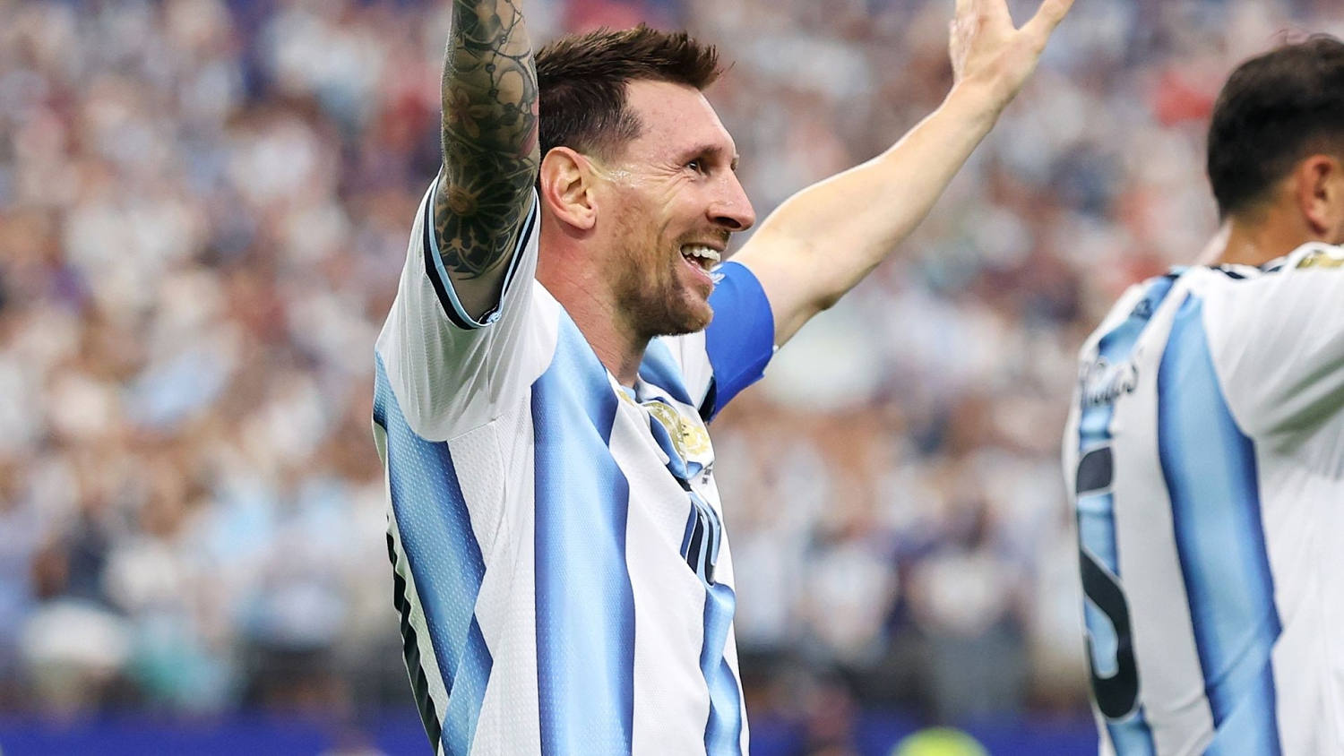 Doblete de Messi para el 2-0 de Argentina frente a Austria