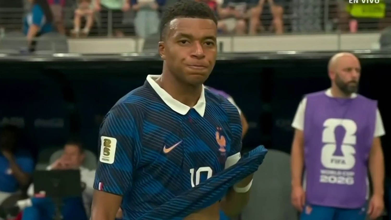 La reacción de Mbappé tras quedar eliminado del Mundial 2026