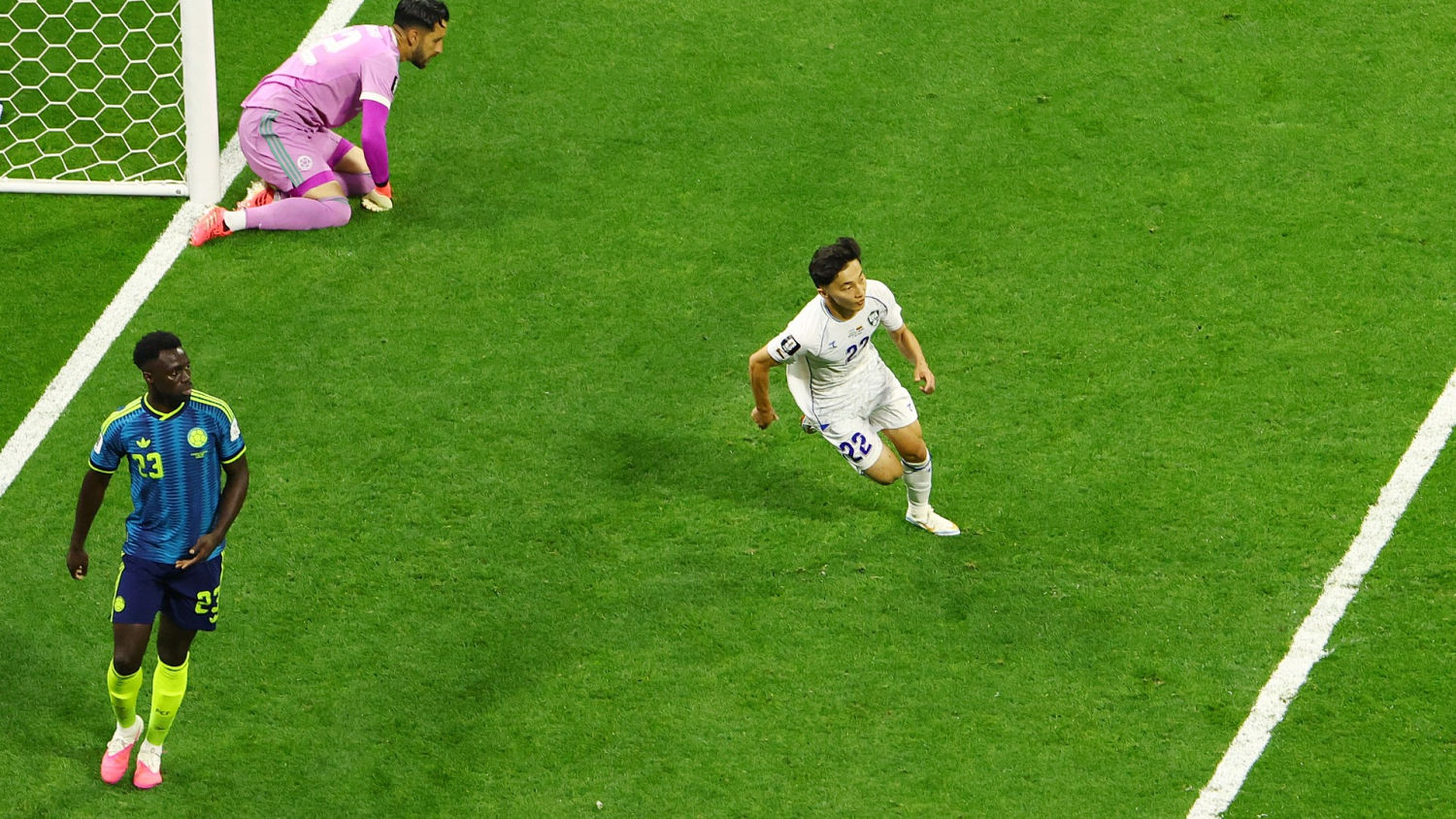 ¡Empata Uzbekistán! Abbosbek Fayzullaev iguala ante Colombia en el Mundial