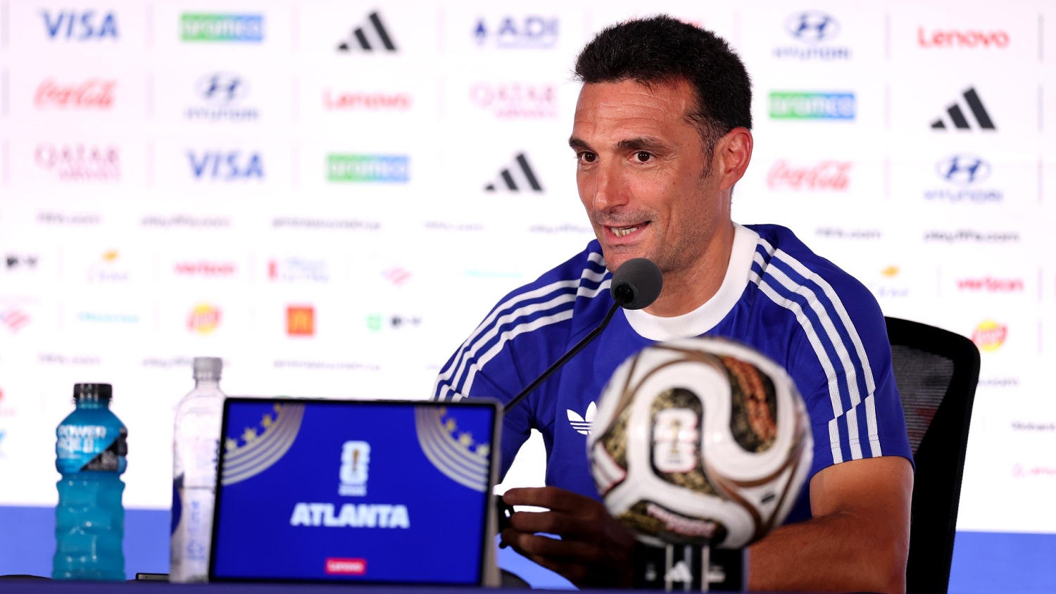 Scaloni: ”Dejaremos hasta la última gota de sudor para llegar a la final"