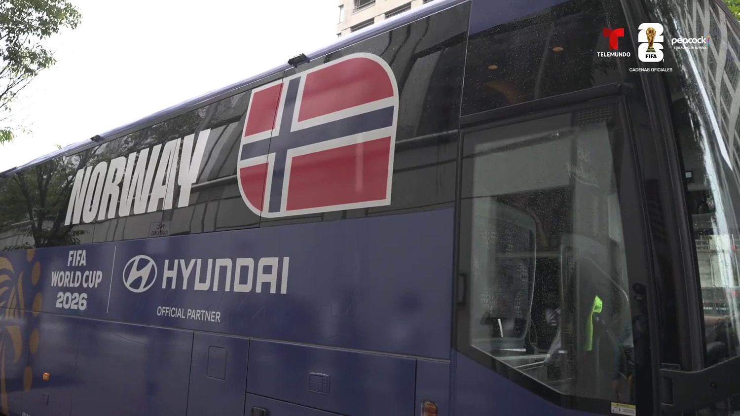 Noruega ya partió rumbo al Estadio de Nueva York para enfrentar a Senegal