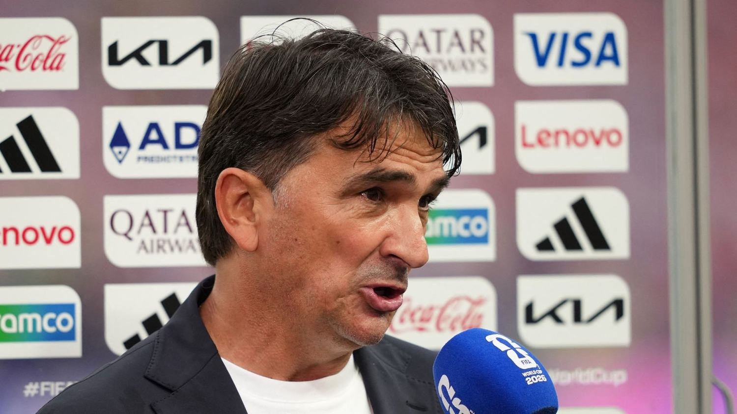 Zlatko Dalić: "No tengo nada que reprocharle a los chicos, lucharon, se esforzaron, lo dieron todo"