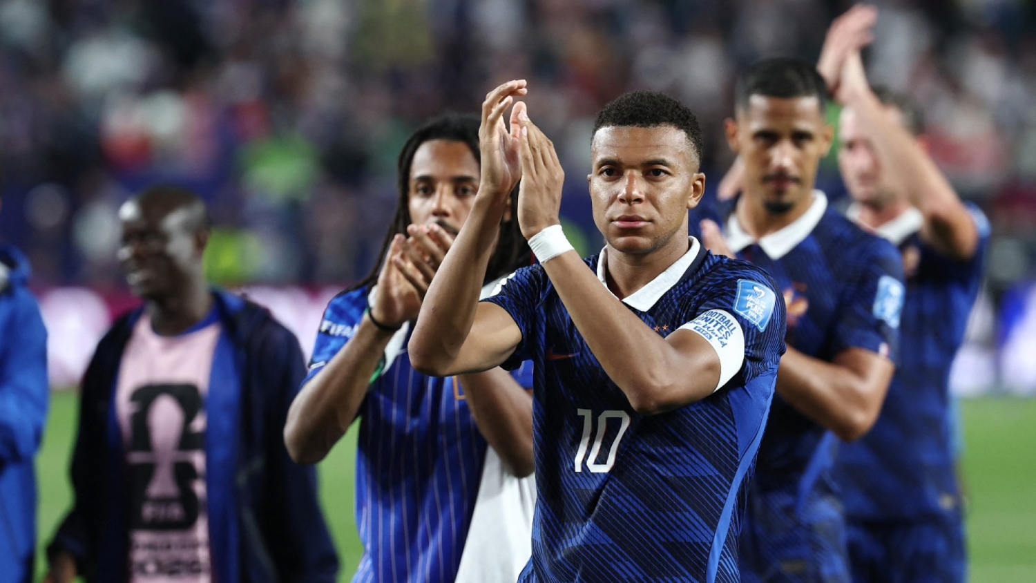 Francia no perdona y golea a Irak, con dos tantos de Mbappé incluidos.