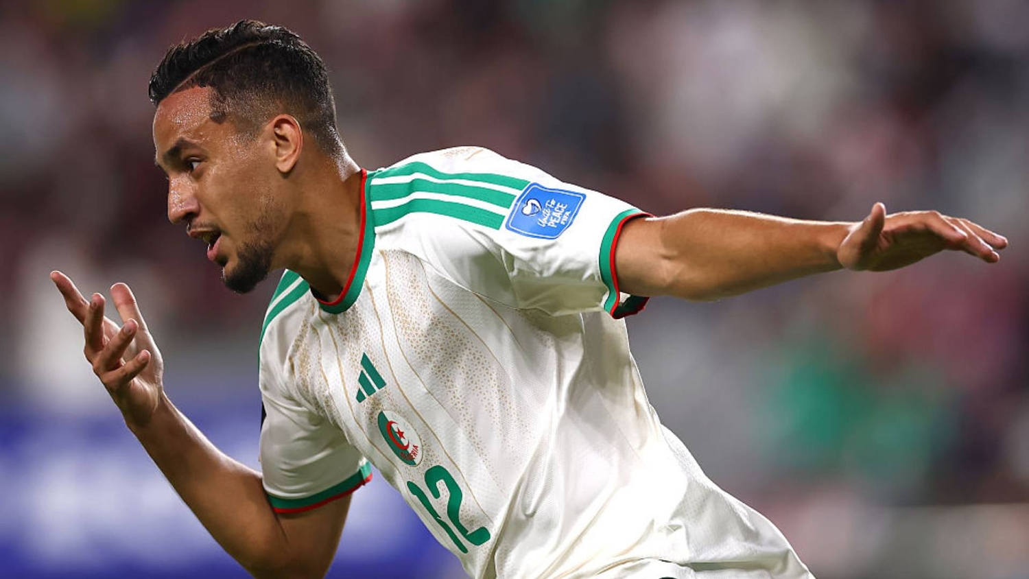 Por fin anotó Argelia: gol de Nadhir Benbouali rescata el empate ante Jordania