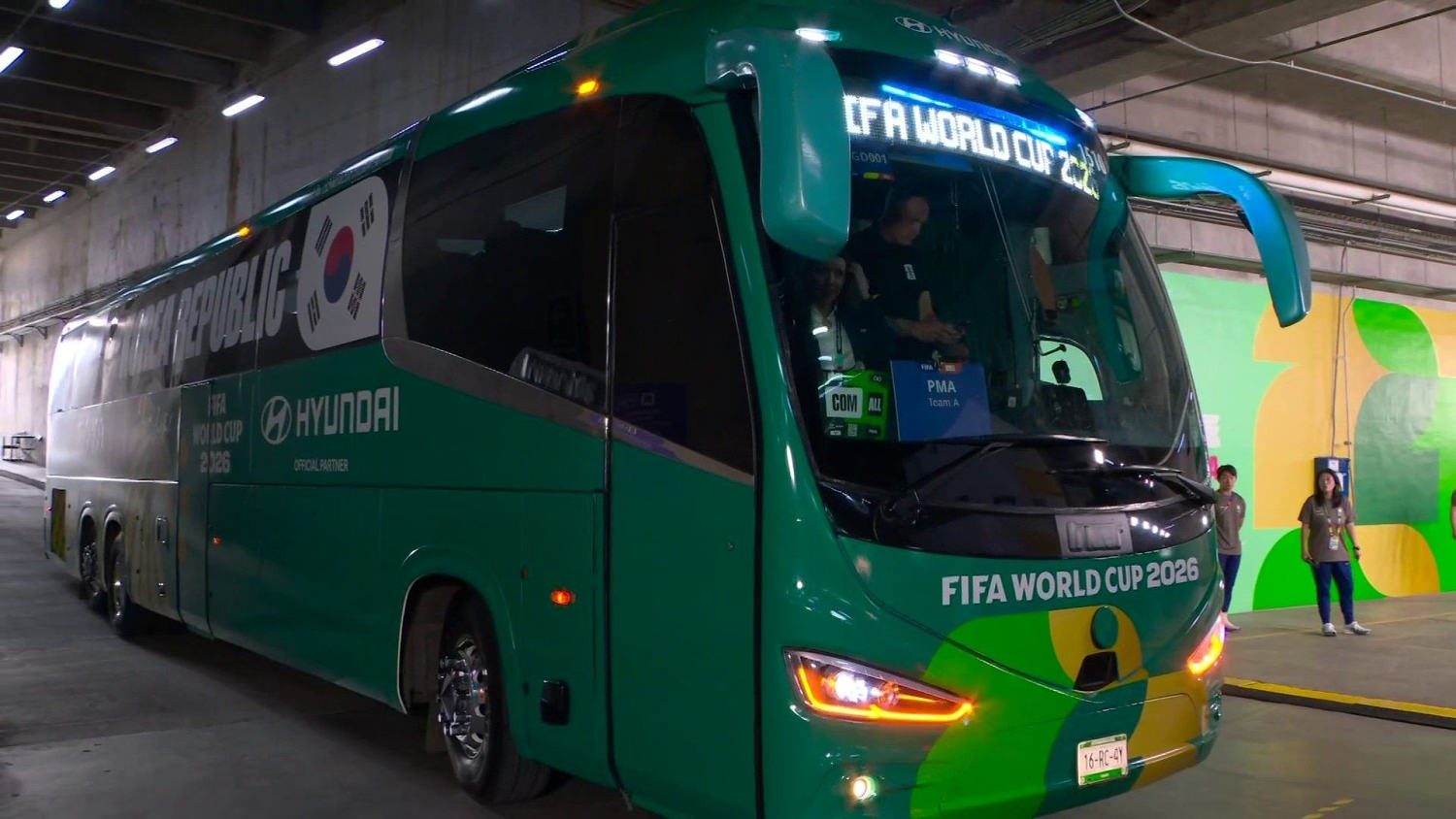 ¡Así llegó Corea del Sur a Guadalajara para su debut ante República Checa!