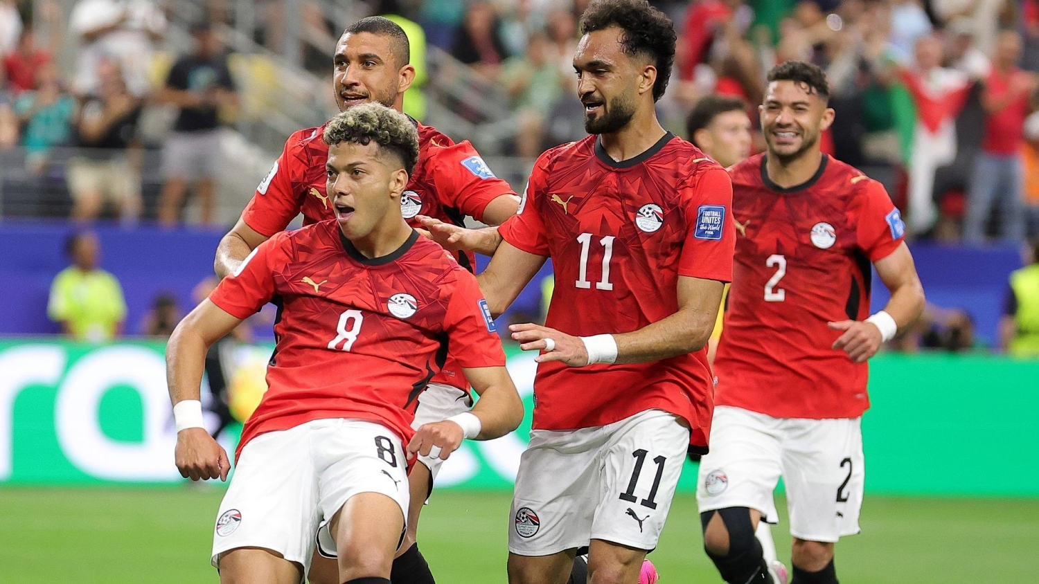 Emam Ashour abre el marcador para Egipto ante Australia