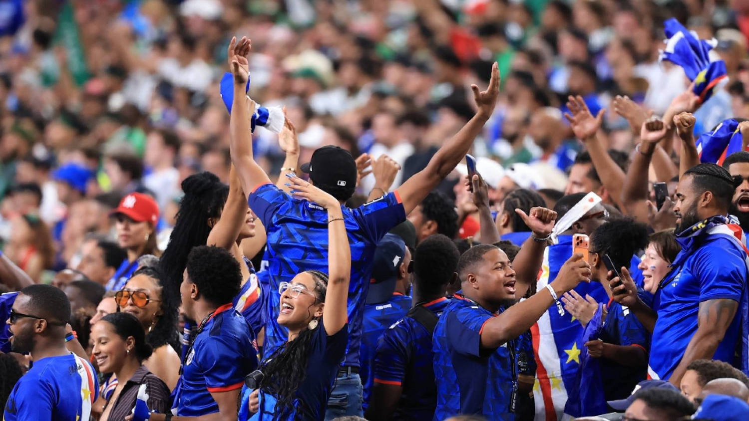 Regresa la esperanza en los aficionados de Cabo Verde al caer el gol del empate ante Argentina