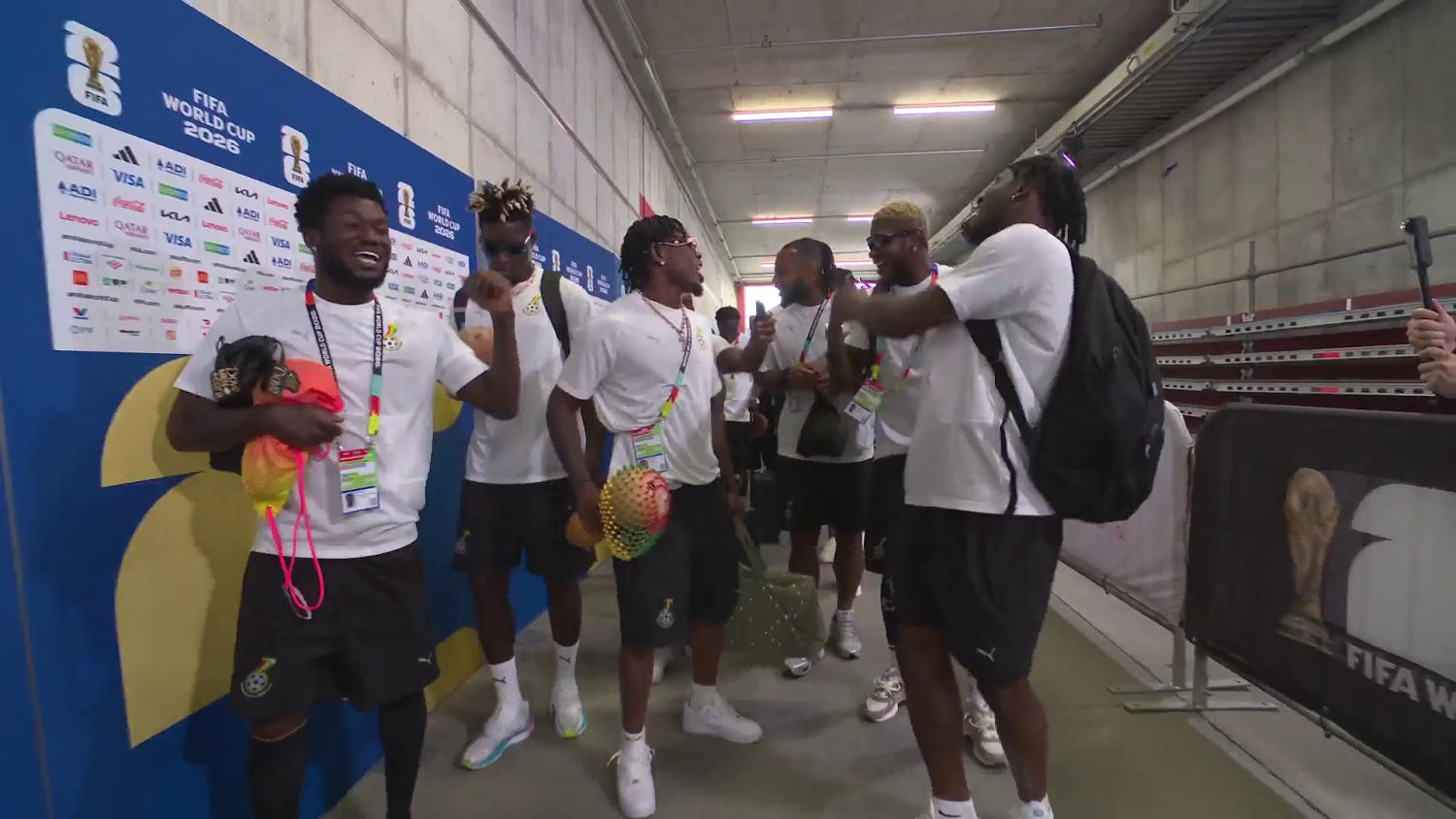 Ghana llega al Mundial con ritmo, baile y confianza antes de enfrentar a Colombia
