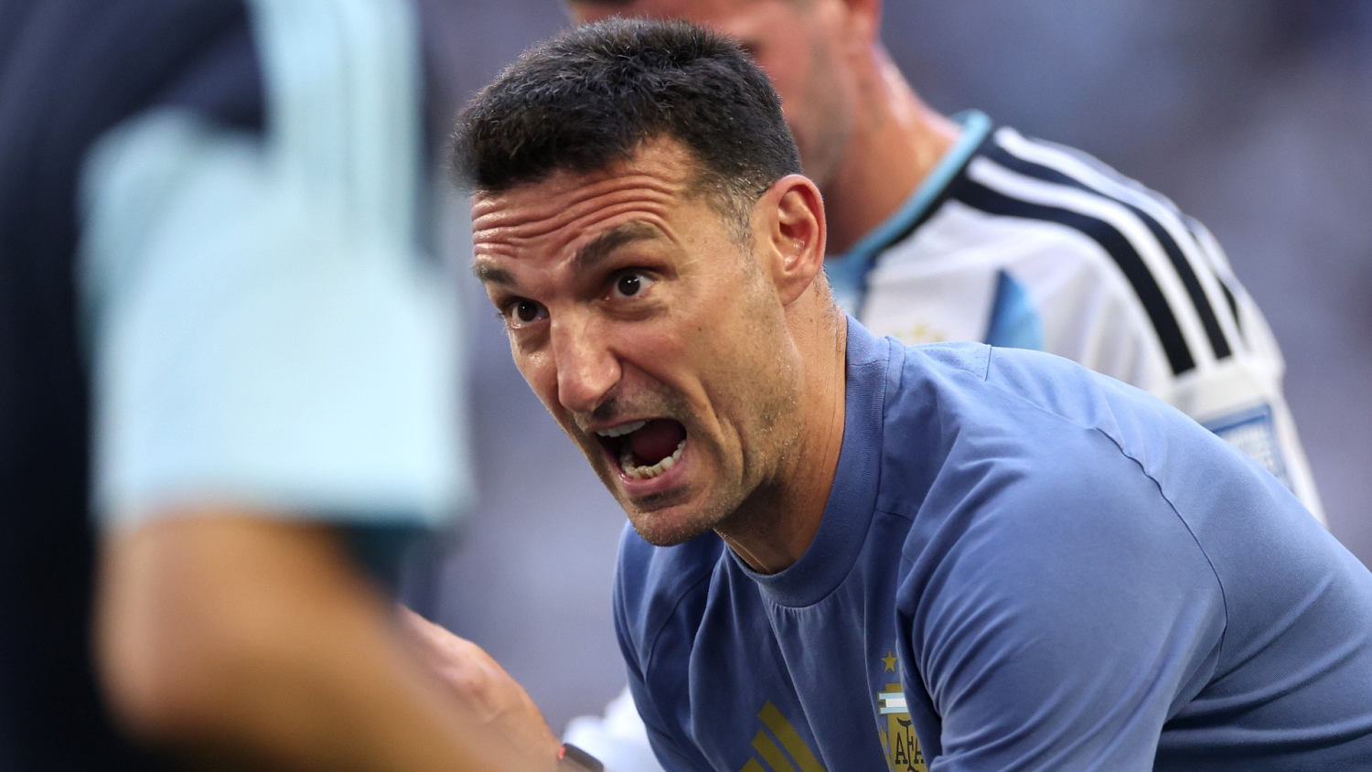 Scaloni: “Este equipo nunca se rinde”