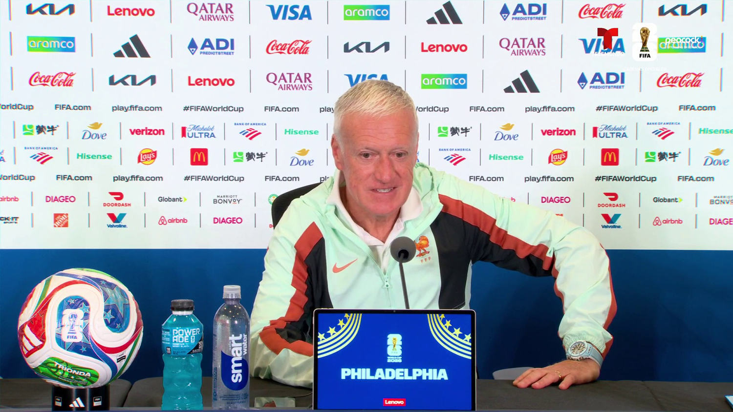 Deschamps: “Paraguay no ha llegado aquí solo con agresividad, conocen bien su fútbol”