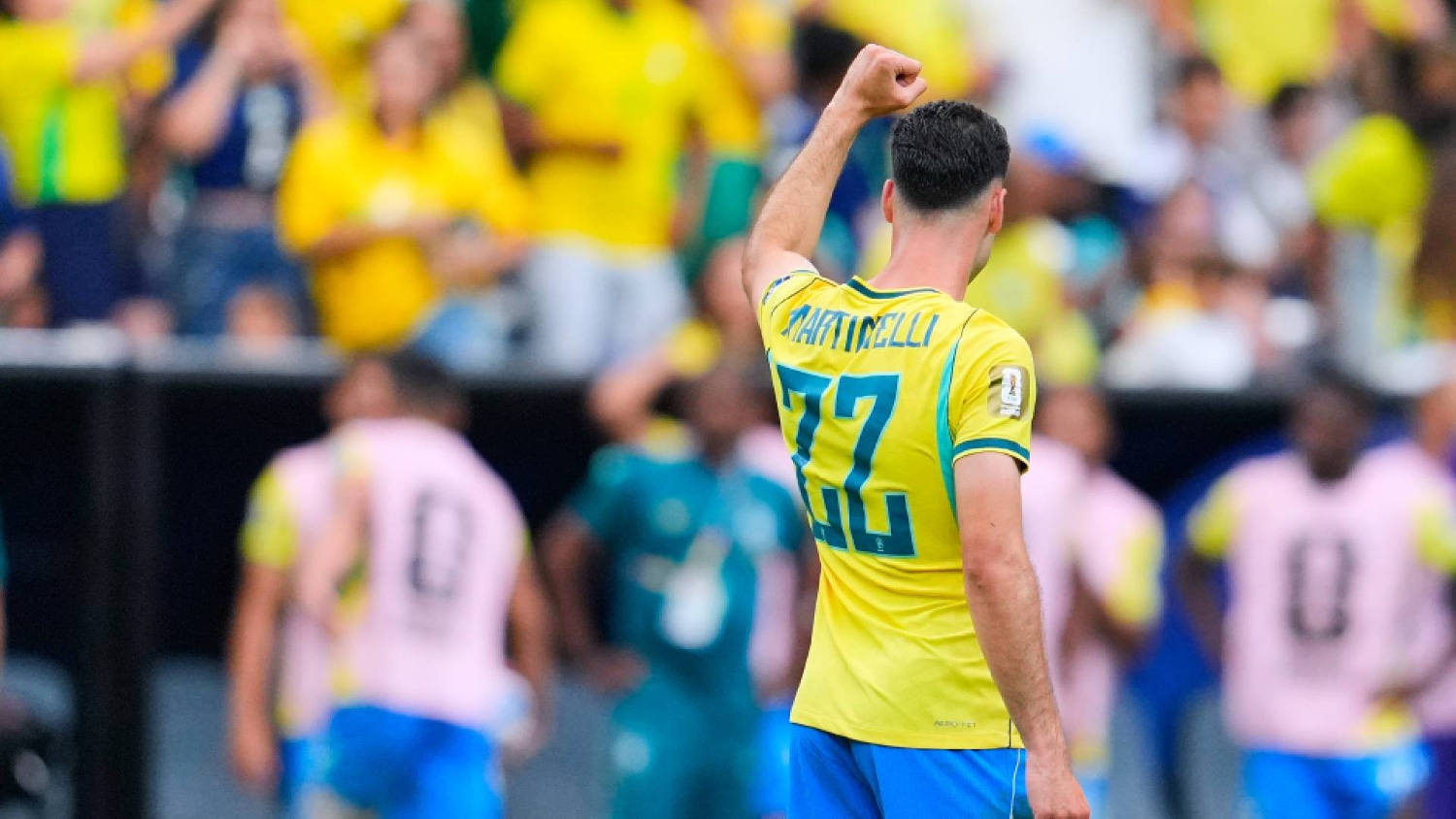 Gabriel Martinelli: “No tengo palabras para describir la alegría que hay en mi corazón”