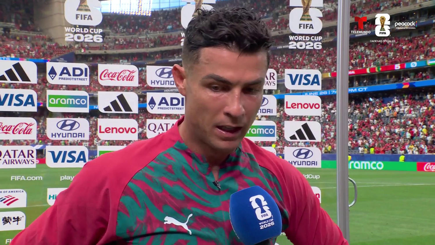 Cristiano: "Fue una semana difícil, pero he vuelto, he vuelto"