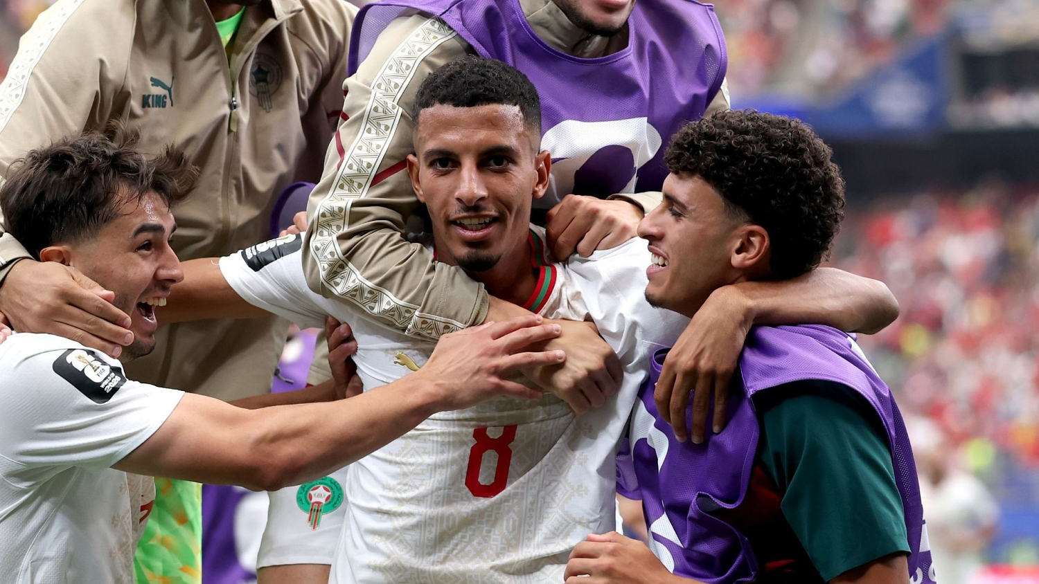 Doblete de Azzedine Ounahi para el 0-2 de Marruecos sobre Canadá