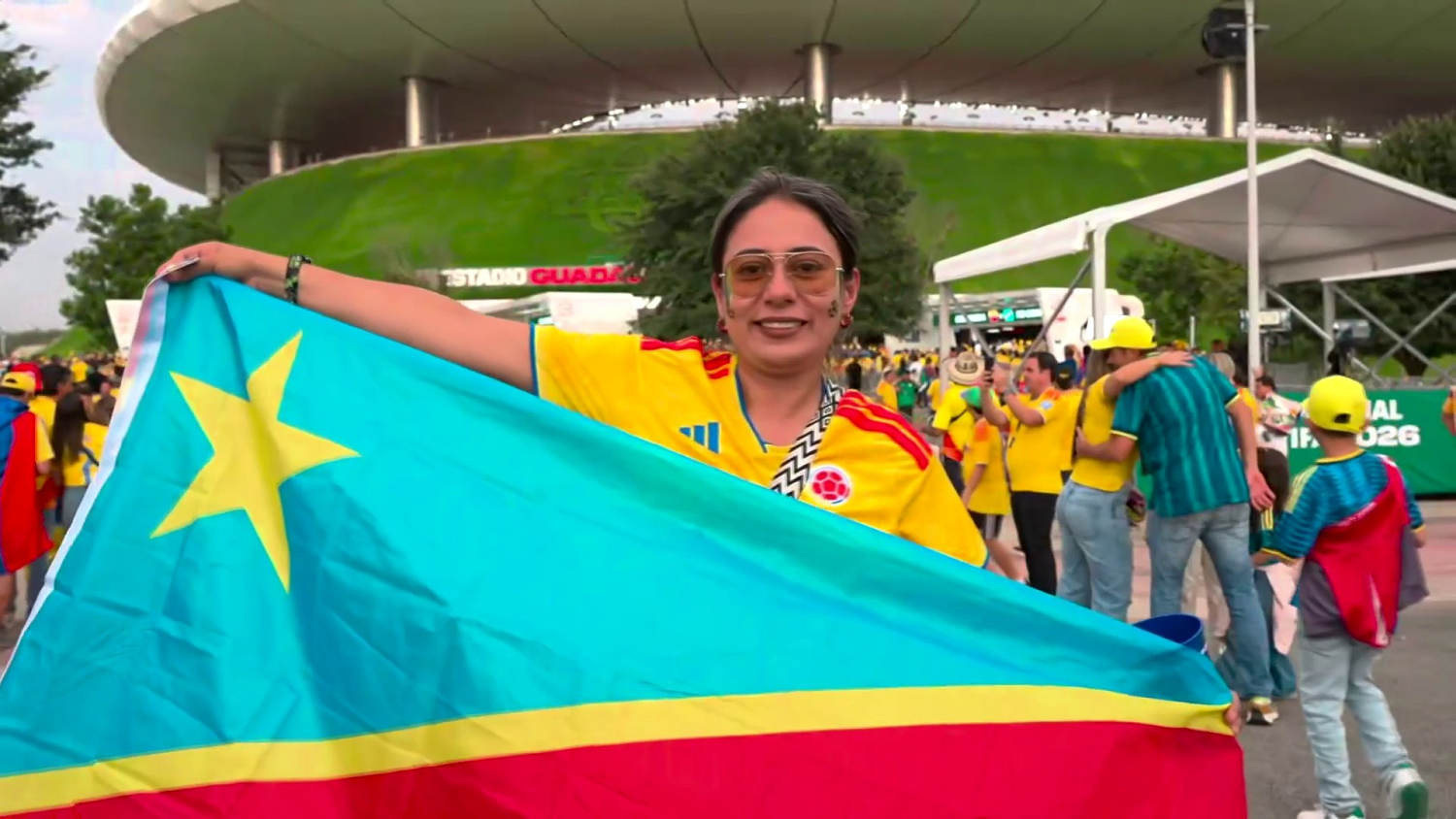 La unión del Mundial entre Colombia y RD del Congo: Rivales en la cancha, hermanos en la tribuna