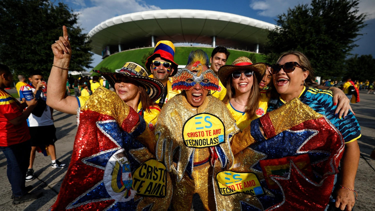El ambiente mundialista es inmejorable para los colombianos y los ingleses