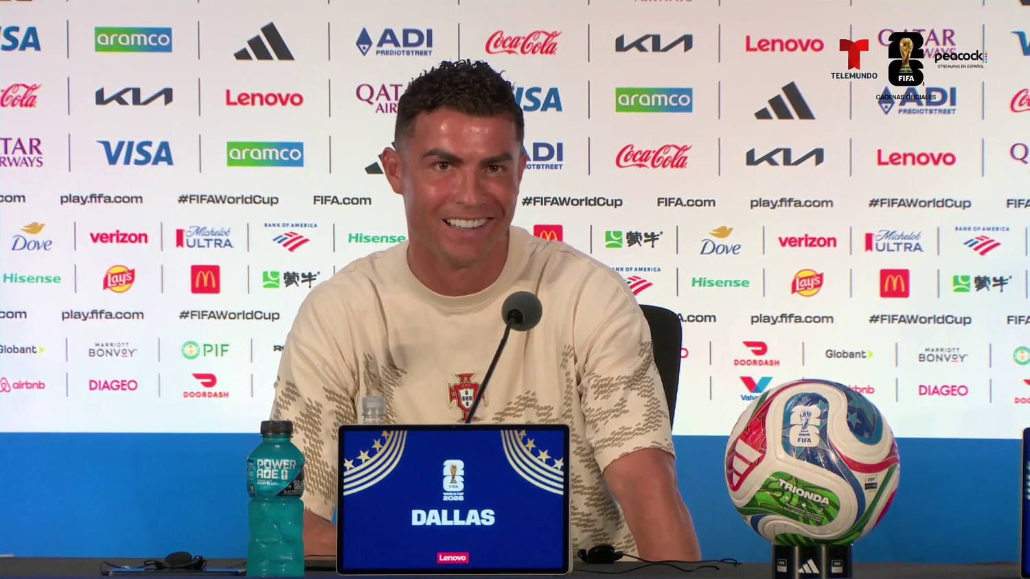 Cristiano Ronaldo: “Disfrutar al máximo… Va a ser mi último Mundial”