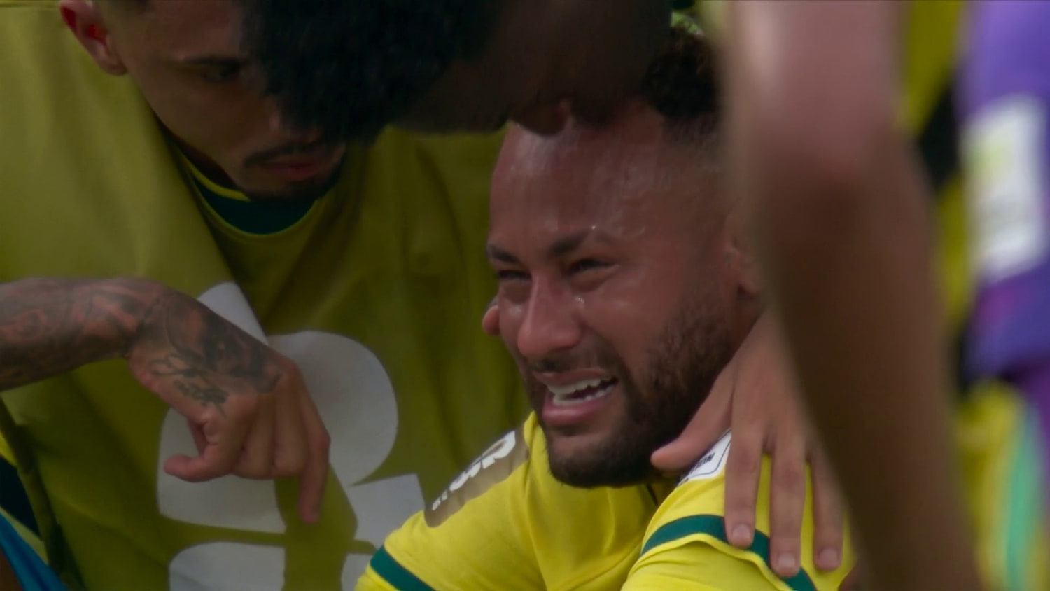Neymar rompe en llanto tras ser eliminado por Haaland y Noruega