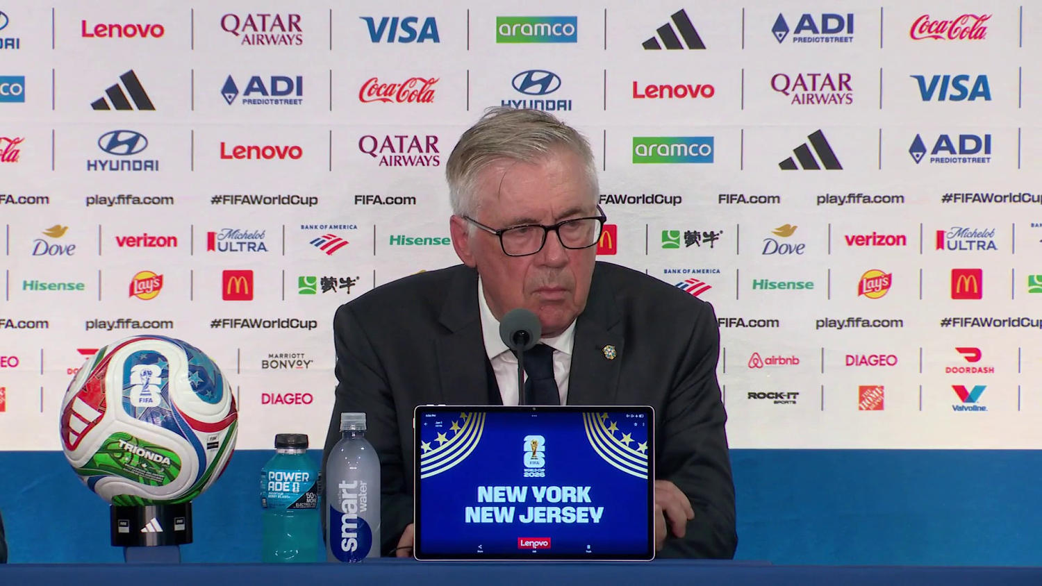 Ancelotti reveló por qué Guimaraes pateó el penal y habló de su continuidad tras quedar fuera Brasil