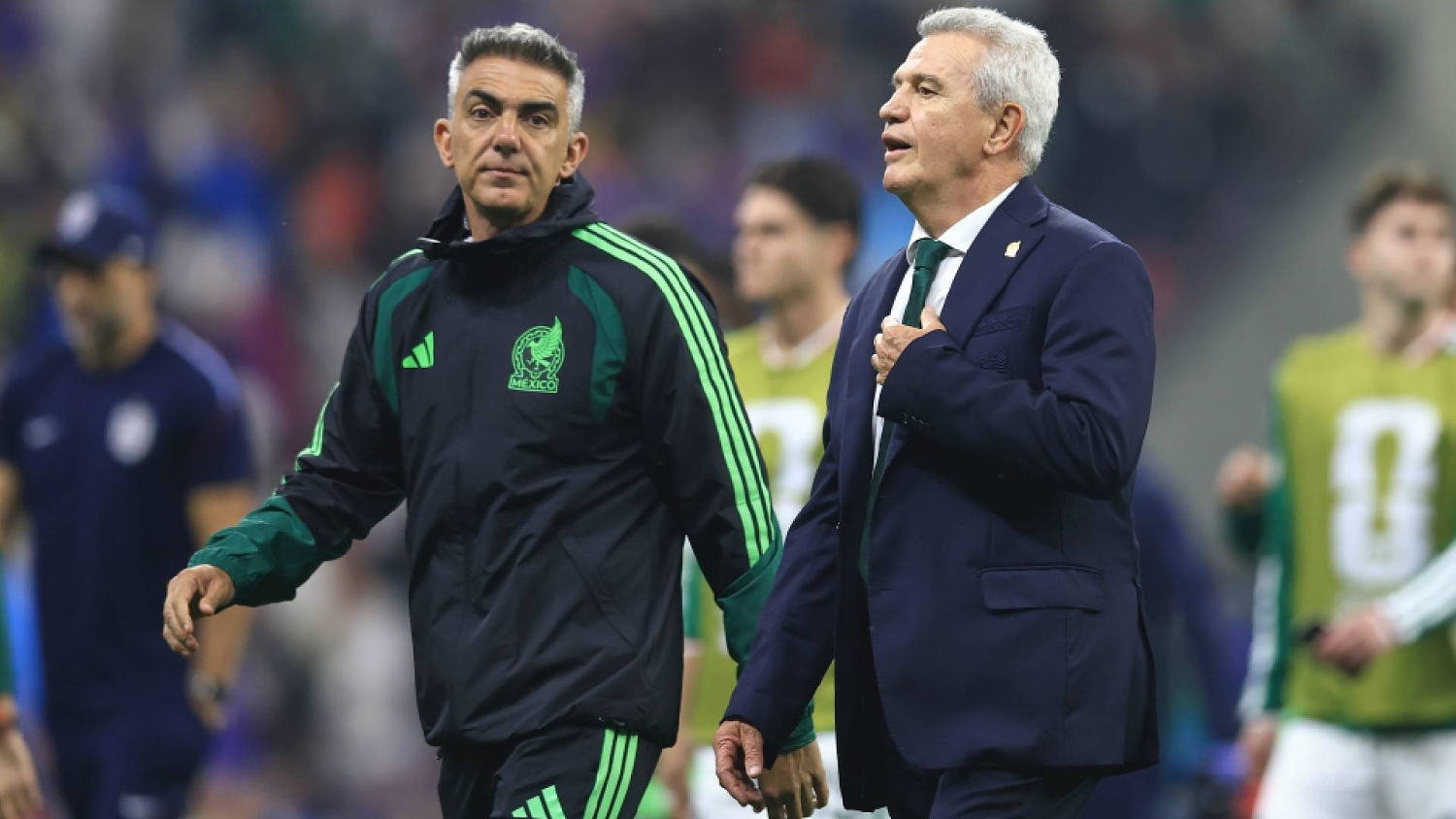 ¡Responde el Tri! Javier Aguirre desde el banquillo reacciona al gol de Quiñones