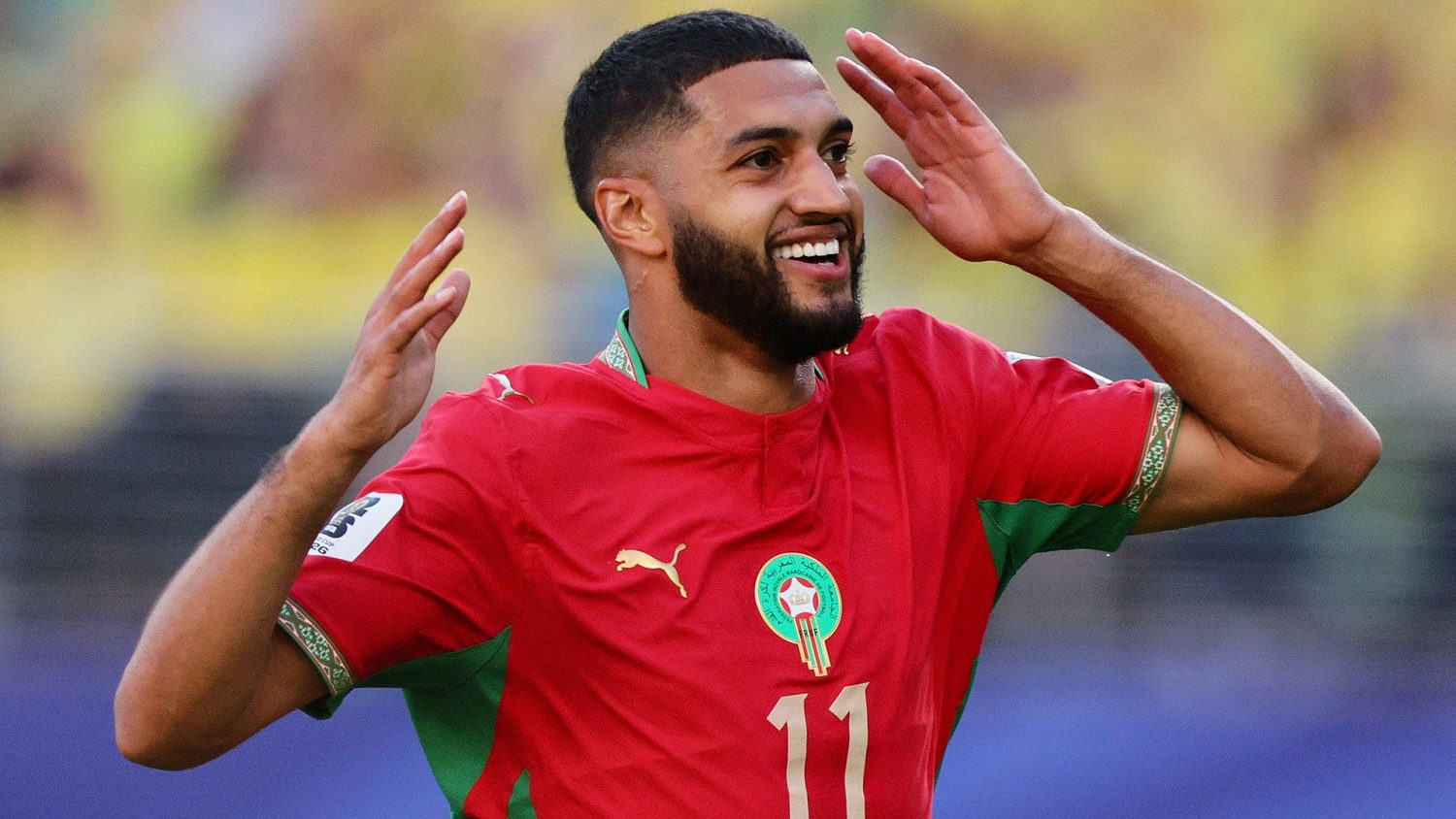 Golazo de Ismael Saibari para abrir el marcador y adelantar a Marruecos frente a Brasil