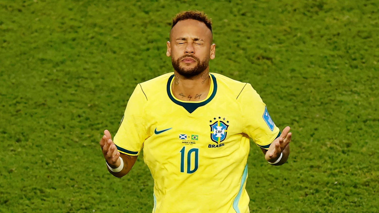 La pelota sonríe: Neymar por fin entra con Brasil y estremece Miami en su última Copa del Mundo
