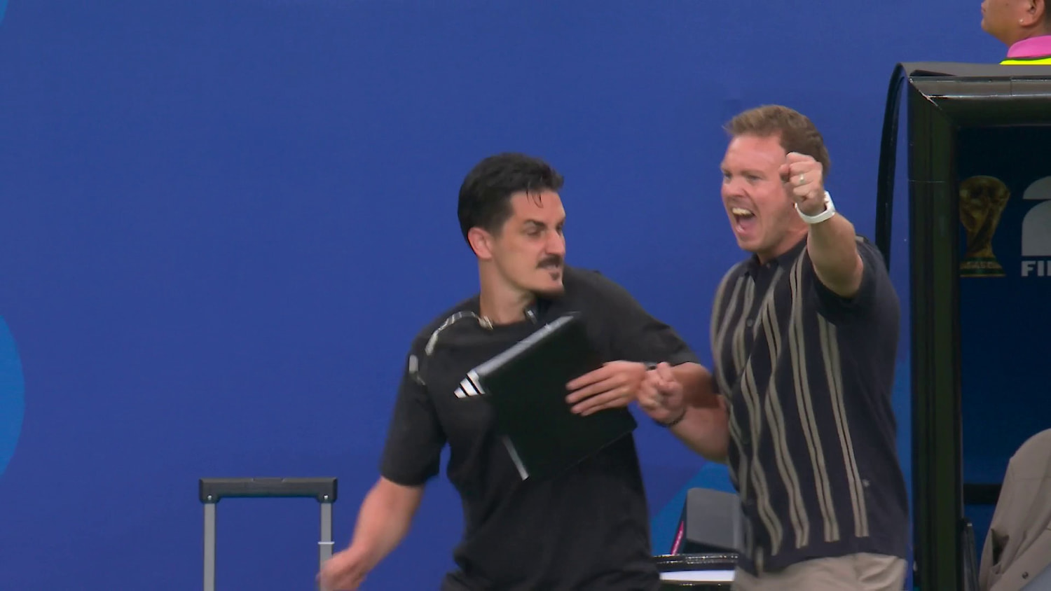 Nagelsmann celebra el gol, pero no pierde el foco: así reaccionó al 1-0 de Alemania