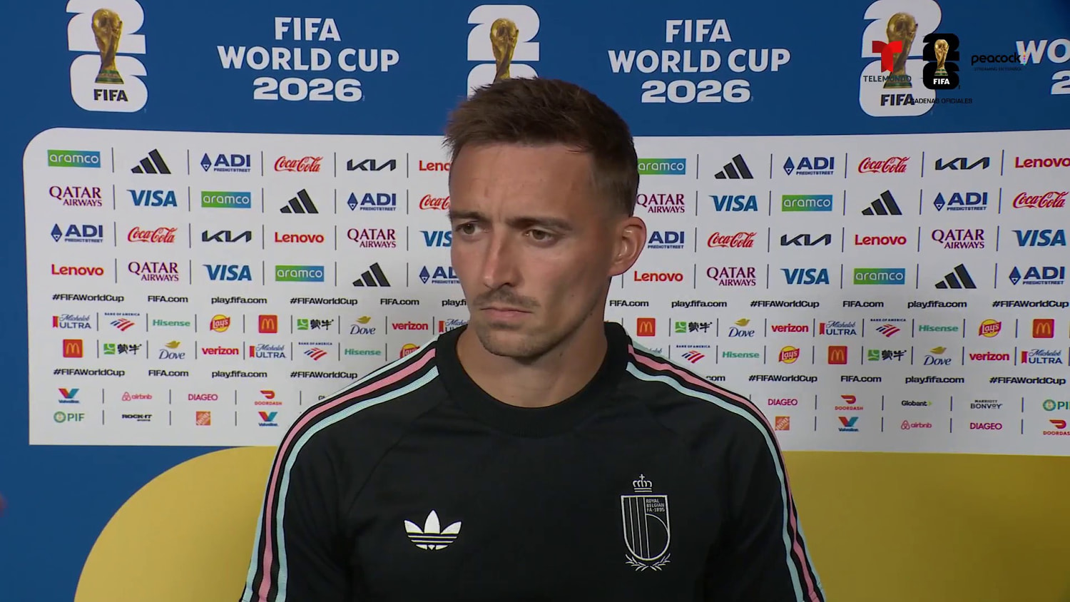 Timothy Castagne sabe que Bélgica debe jugar su mejor partido ante Estados Unidos