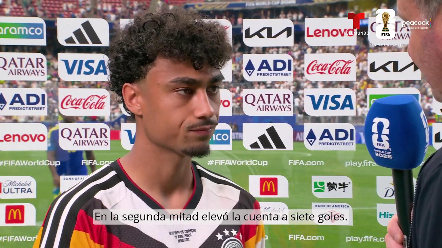 Nathaniel Brown: “Es un sentimiento indescriptible”