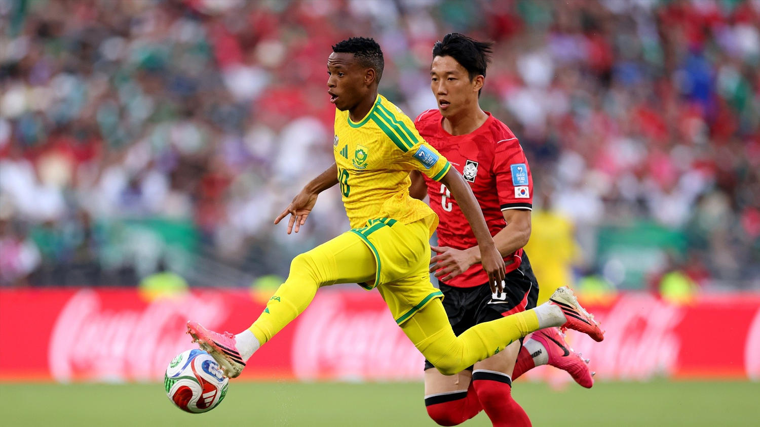 Sudáfrica derrota a Corea del Sur y clasifica a la siguiente fase