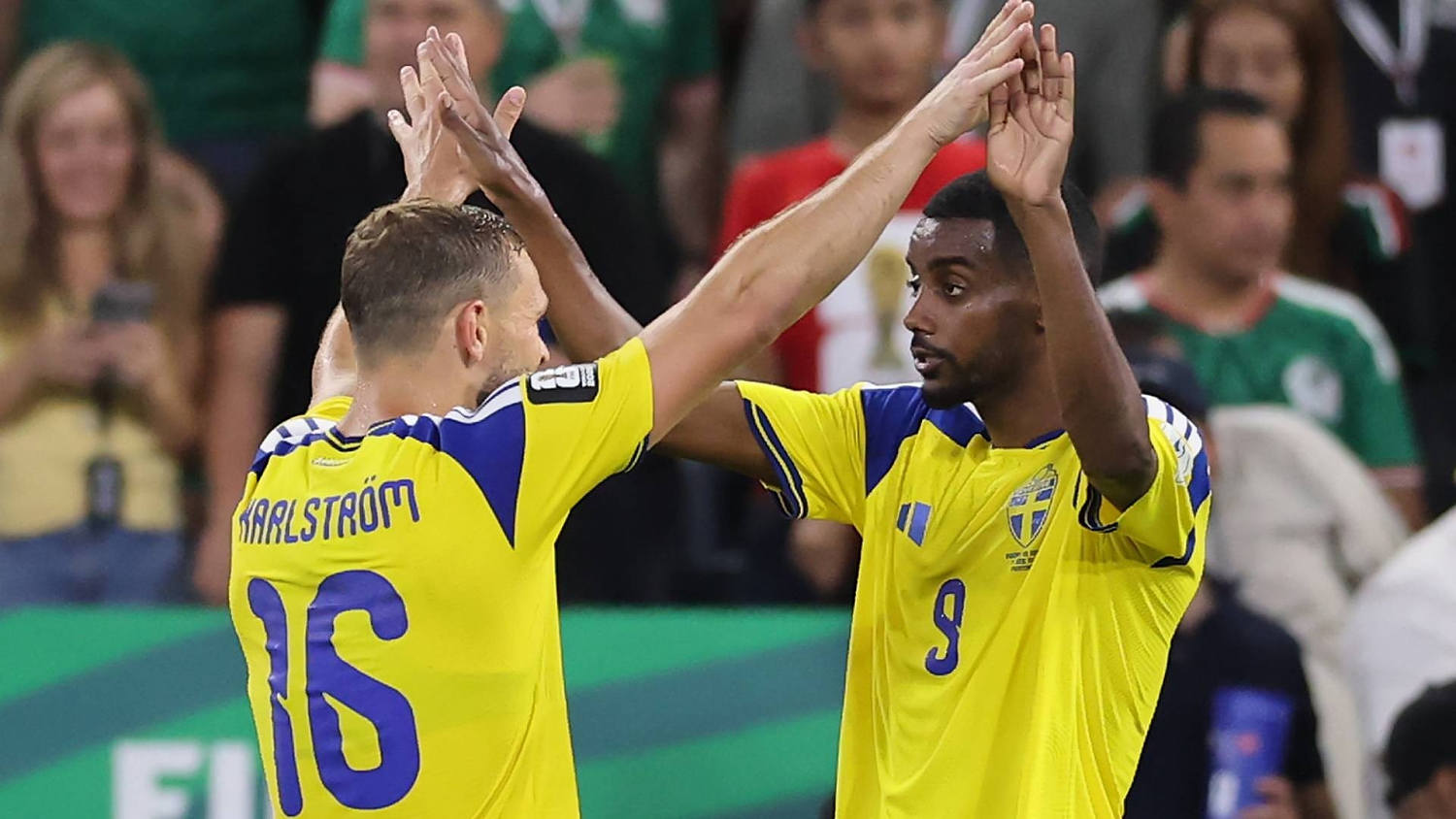 Gol de Alexander Isak desata la locura y pone el segundo de Suecia ante Túnez en el Mundial