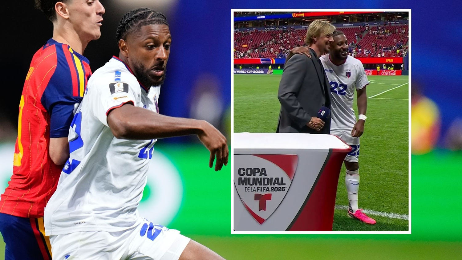 Arruina el debut de España en el Mundial... ¡y le pide una foto a Guti en plena transmisión!