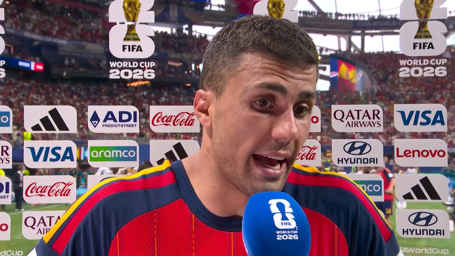 Rodri y De la Fuente analizan el empate de España en su debut mundialista