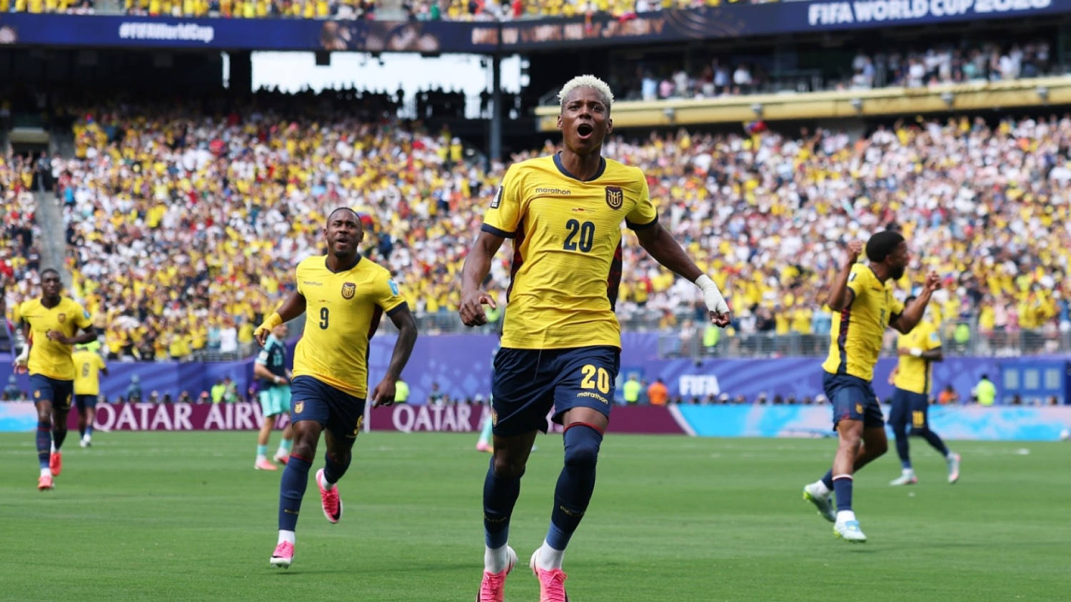 ¡Nilson Angulo sorprende con un golazo ante Alemania!