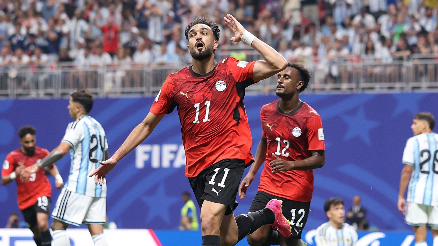 Mostafa Ziko castiga a Argentina con el 0-2: Los campeones están contra las cuerdas