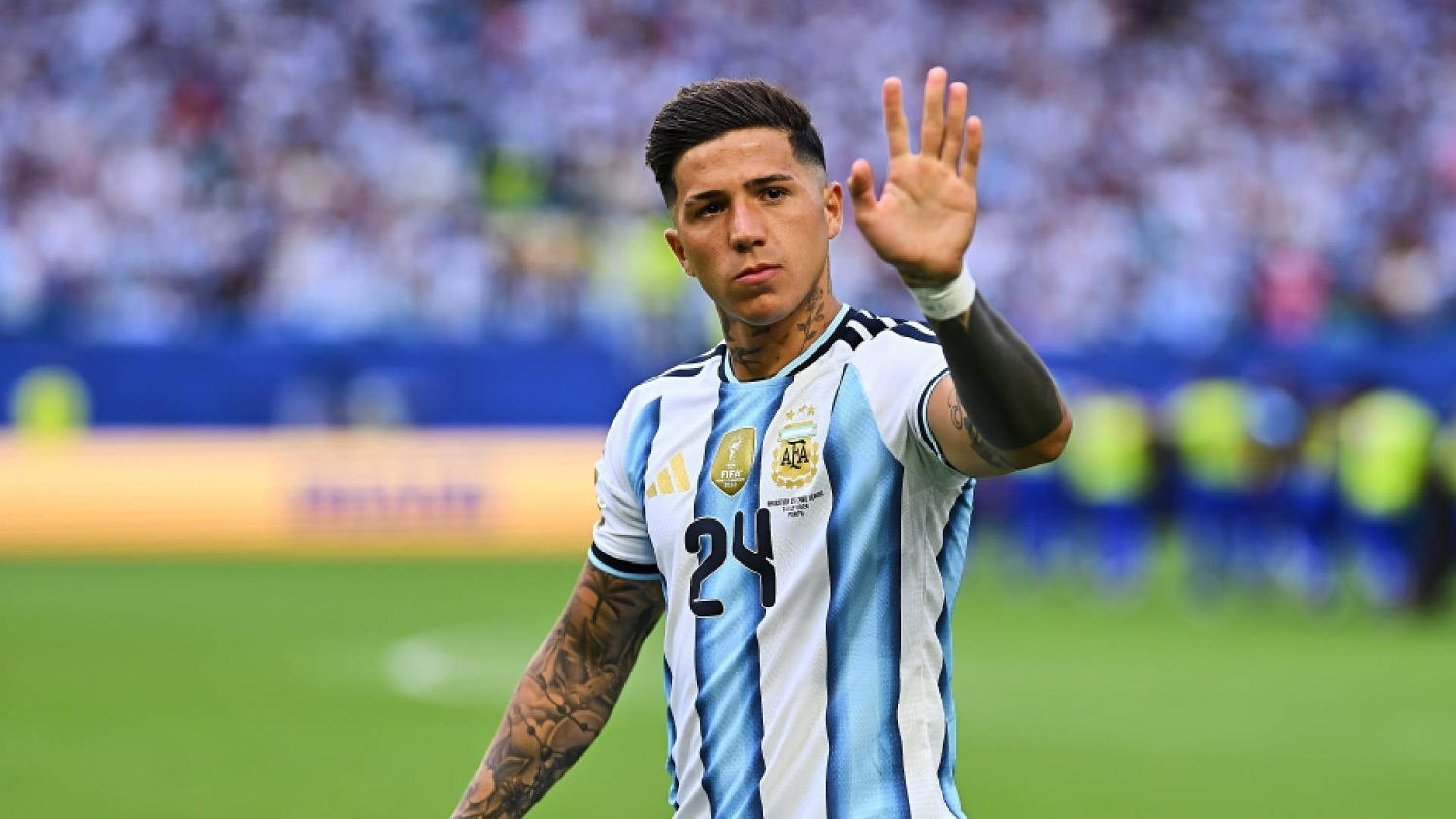 Enzo Fernández: “Venía anhelando el gol desde hace tres años, soy un privilegiado”