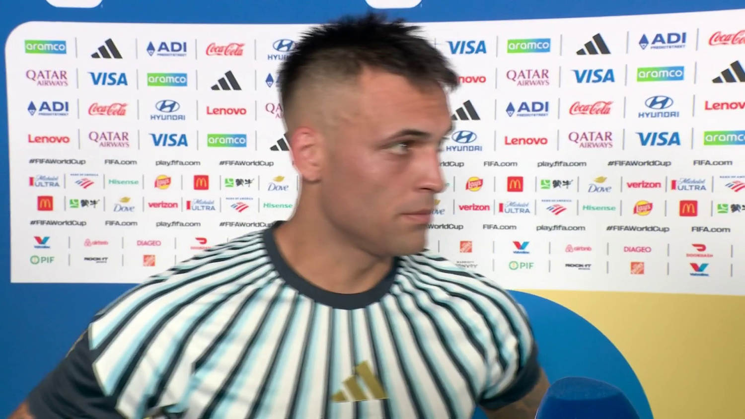 Lautaro Martínez: “Fue un partido que queda para el recuerdo”