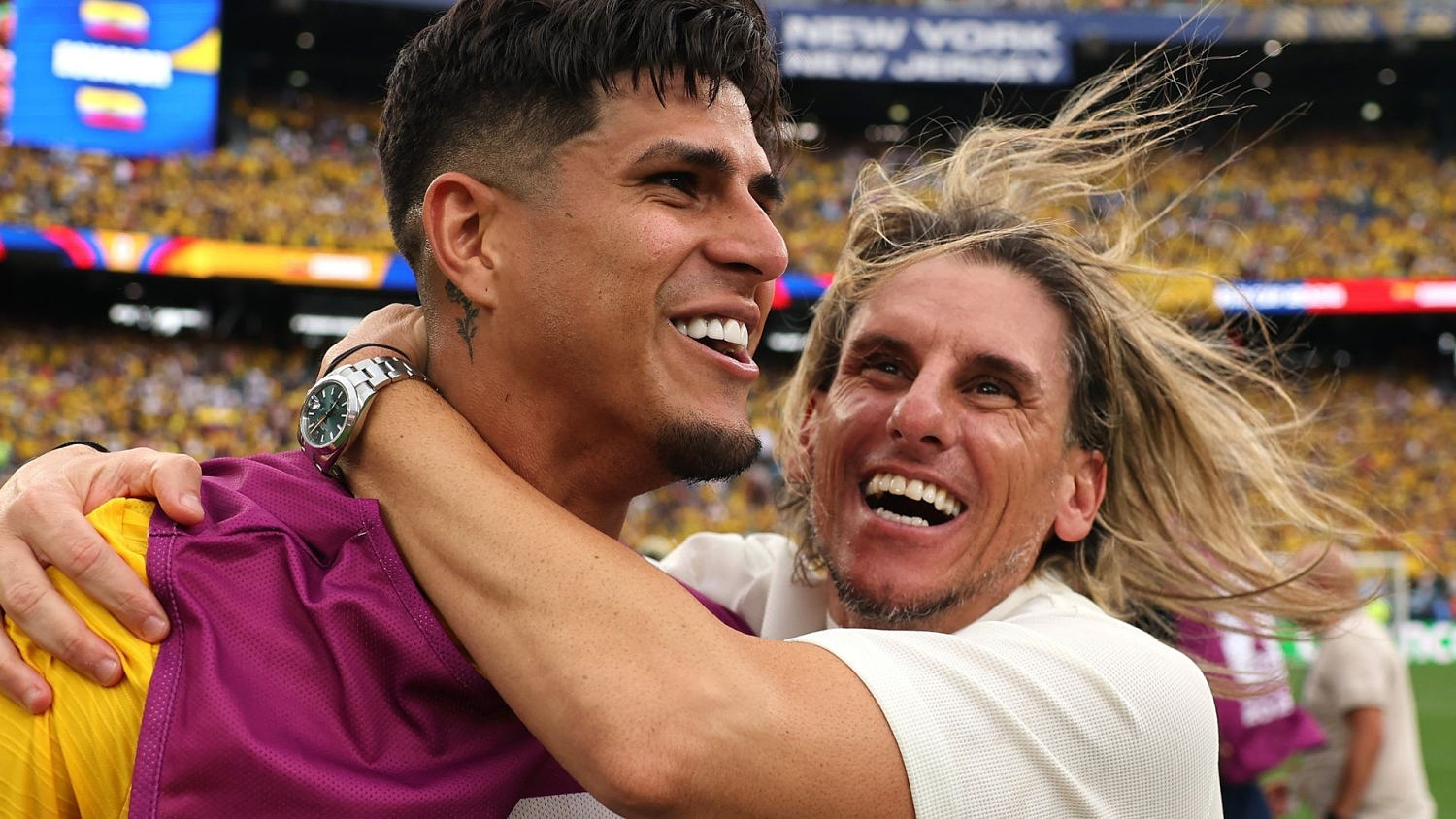 La reacción de Piero Hincapié tras el histórico triunfo de Ecuador sobre Alemania en el Mundial