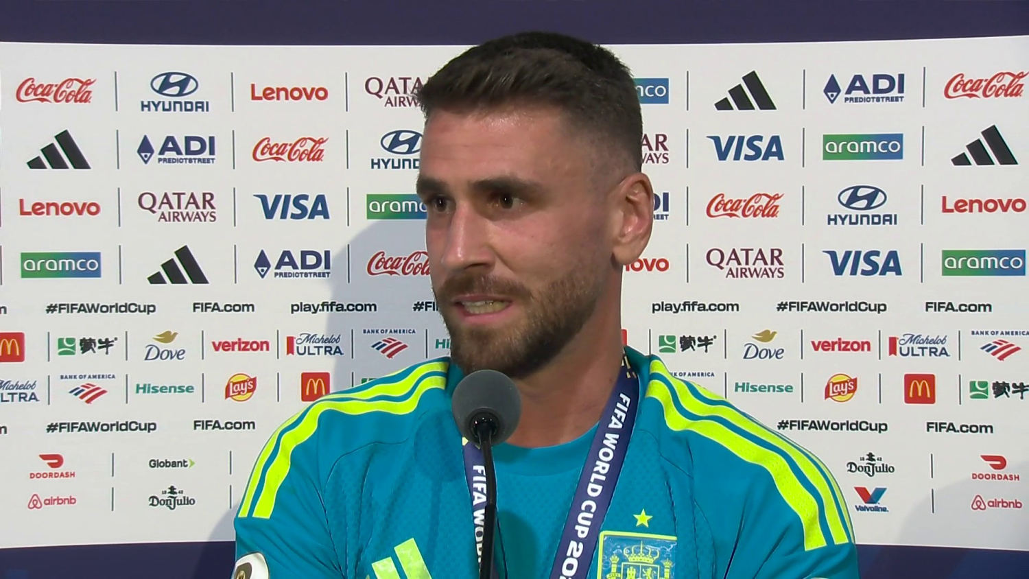 Unai Simón: “No hay nada más grande que ganar un Mundial”