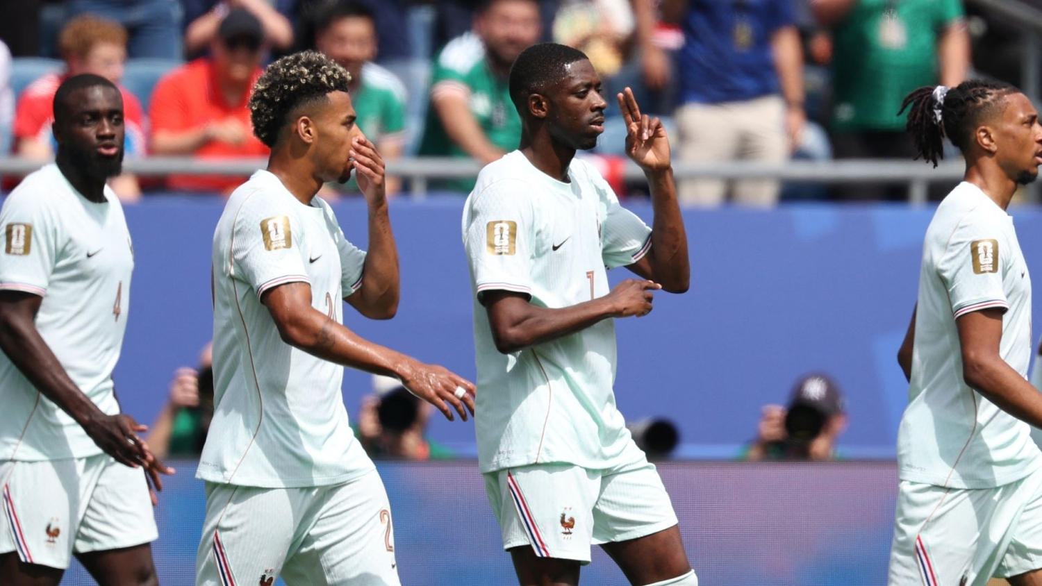 Doblete de golazos para Ousmane Dembélé: Francia lo gana 0-2 a Noruega