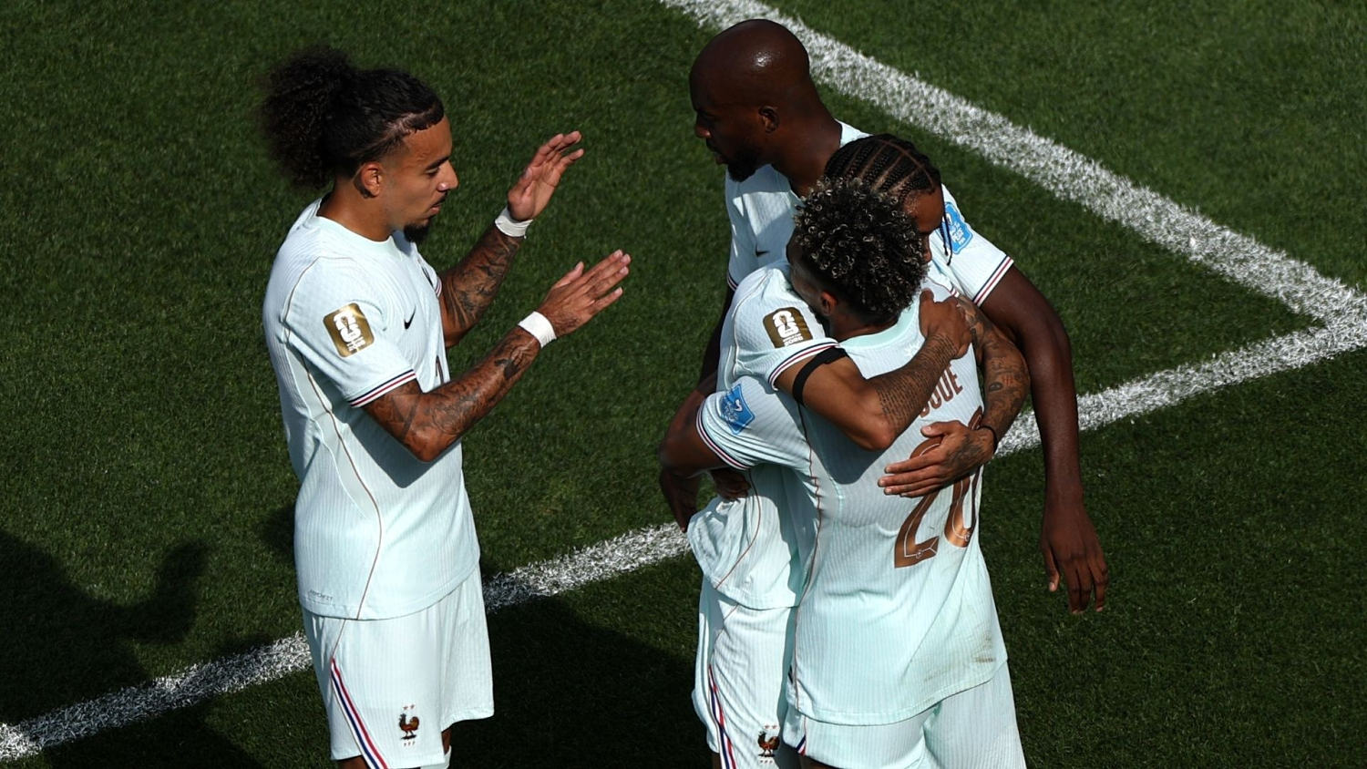 Désiré Doué marca el 1-4 definitivo para Francia en la goleada sobre Noruega