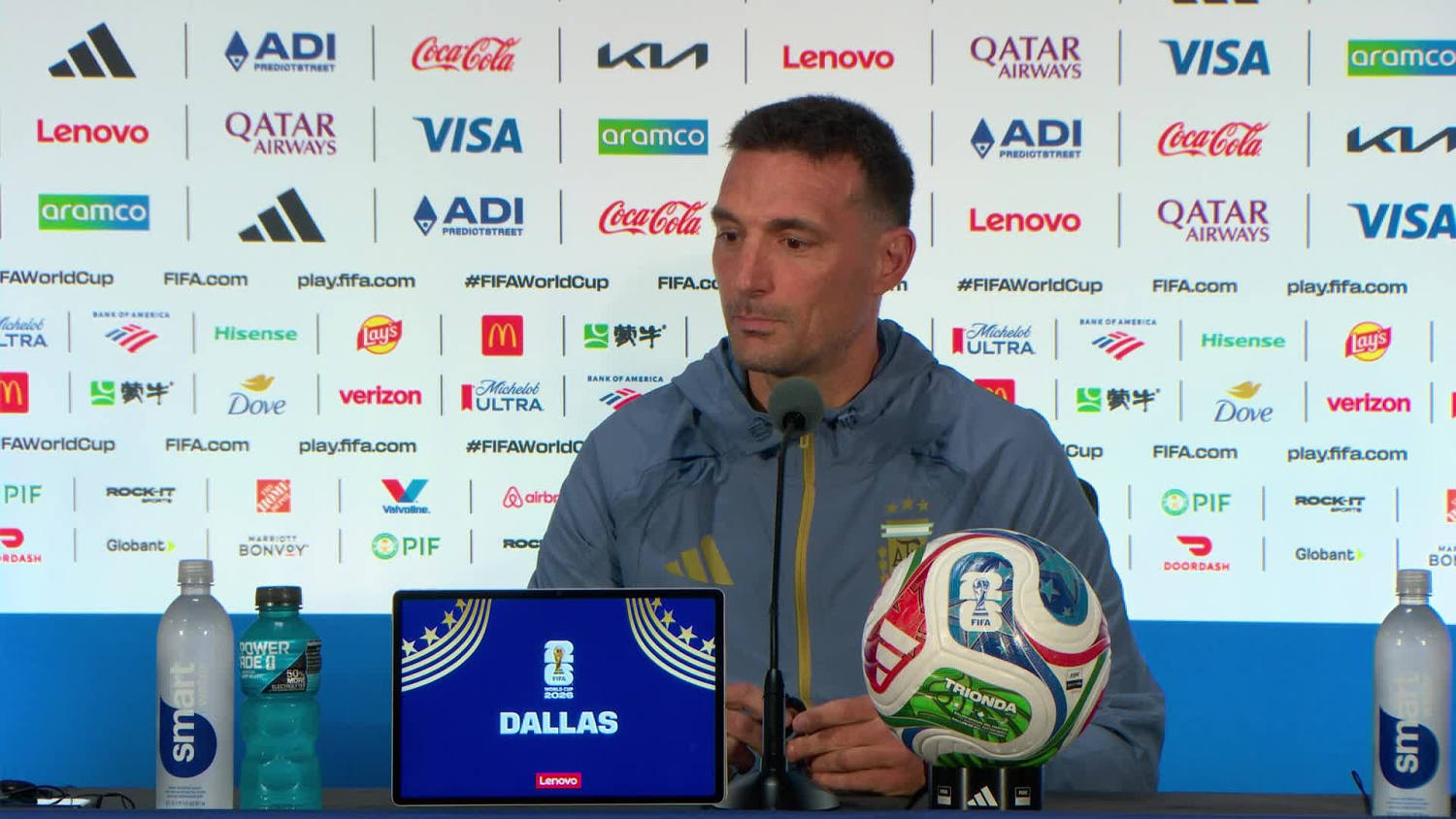 Lionel Scaloni confesó que Messi no será titular contra Jordania: "Leo va al banco"