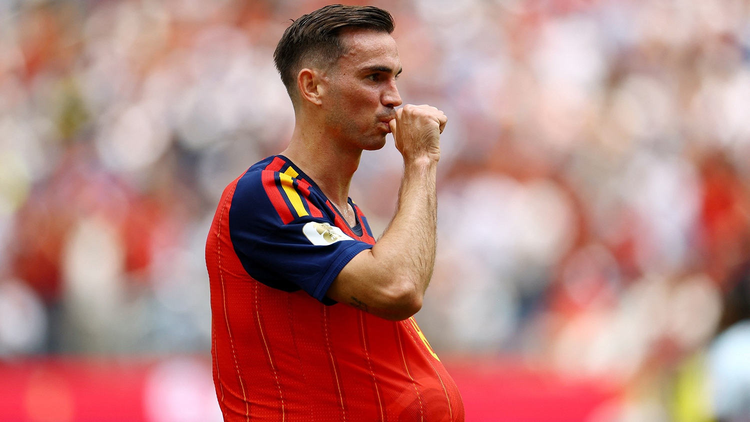 Gol de Fabián Ruiz y España se adelanta frente a Bélgica