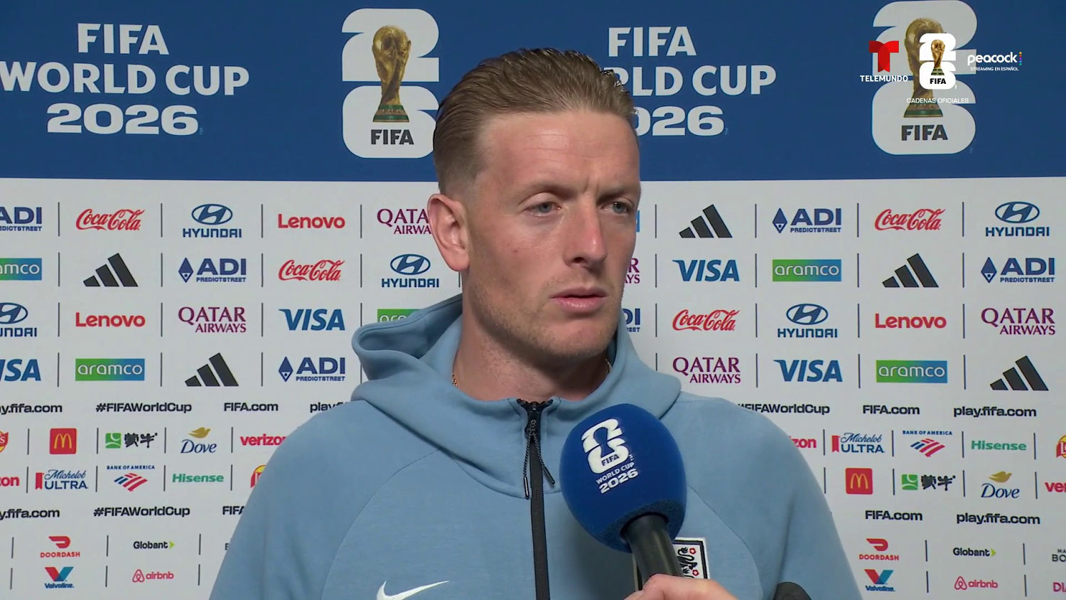Pickford: "Nuestro principal objetivo es salir primeros del grupo"